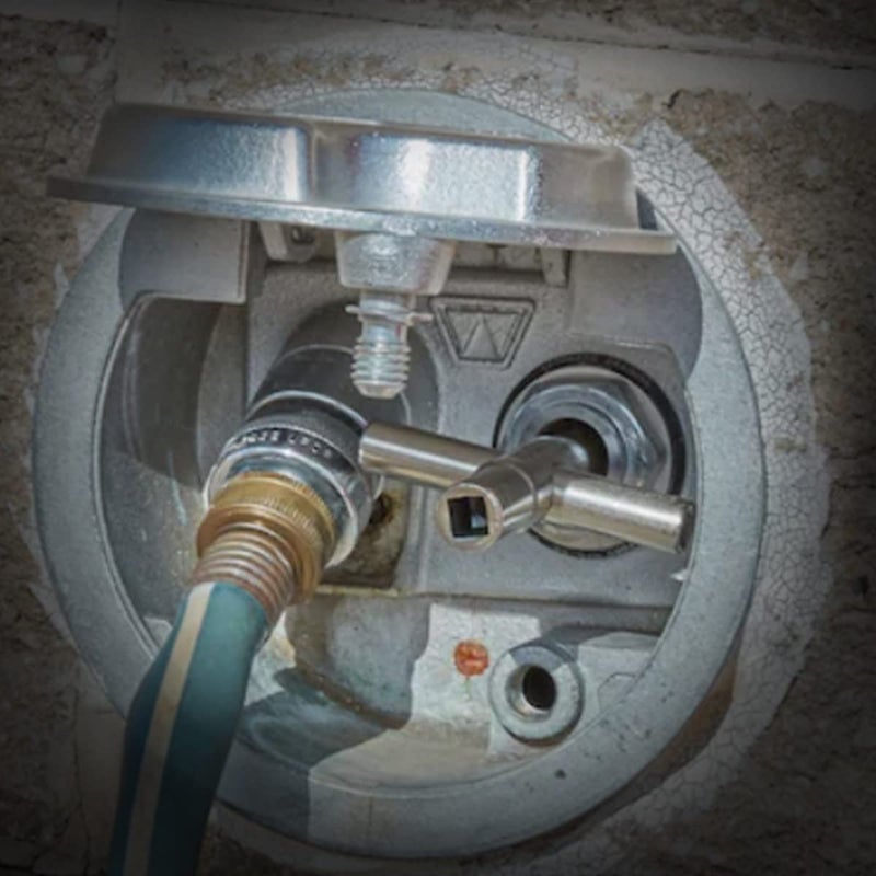 Sdstone 4 Way Sillcock Key,Steel Water key, for Valve, Faucet, and Spigots,1 Pack - Image 3